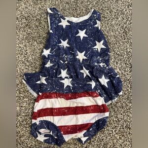 4oj peplum top and bummies